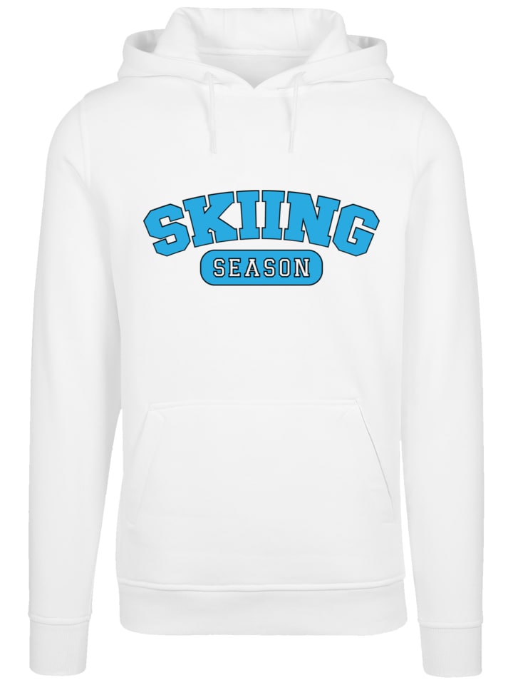 

Пуловер F4NT4STIC Hoodie Skiing Season Winter Sport, белый