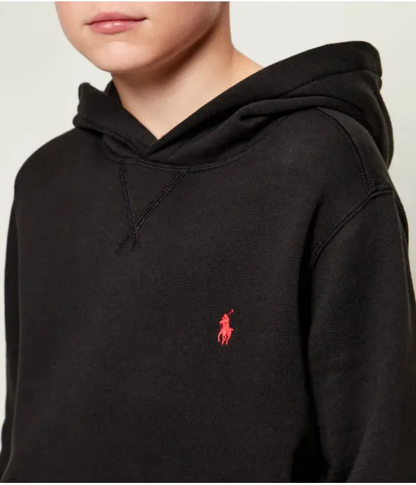 Сезонная толстовка regular fit Polo Ralph Lauren, черный — фото 4