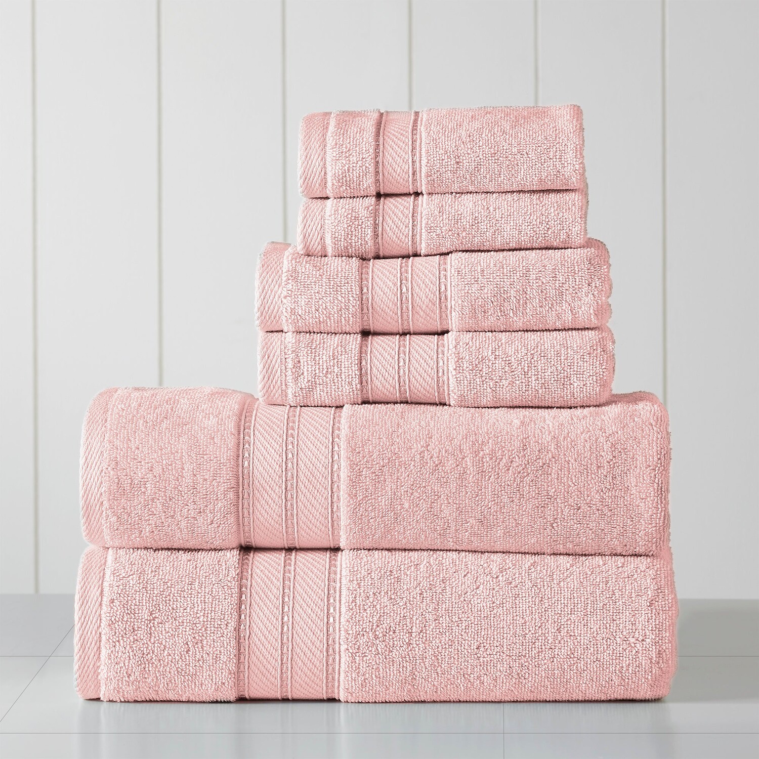 

Набор полотенец SpunLoft из 6 предметов Modern Threads, цвет Blush