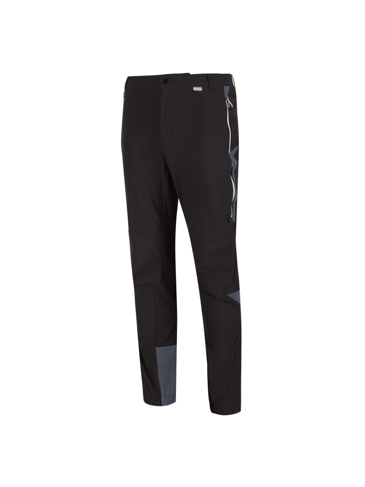 

Брюки для тренировок и бега Regatta Outdoorhose Mountain Trs III, черный