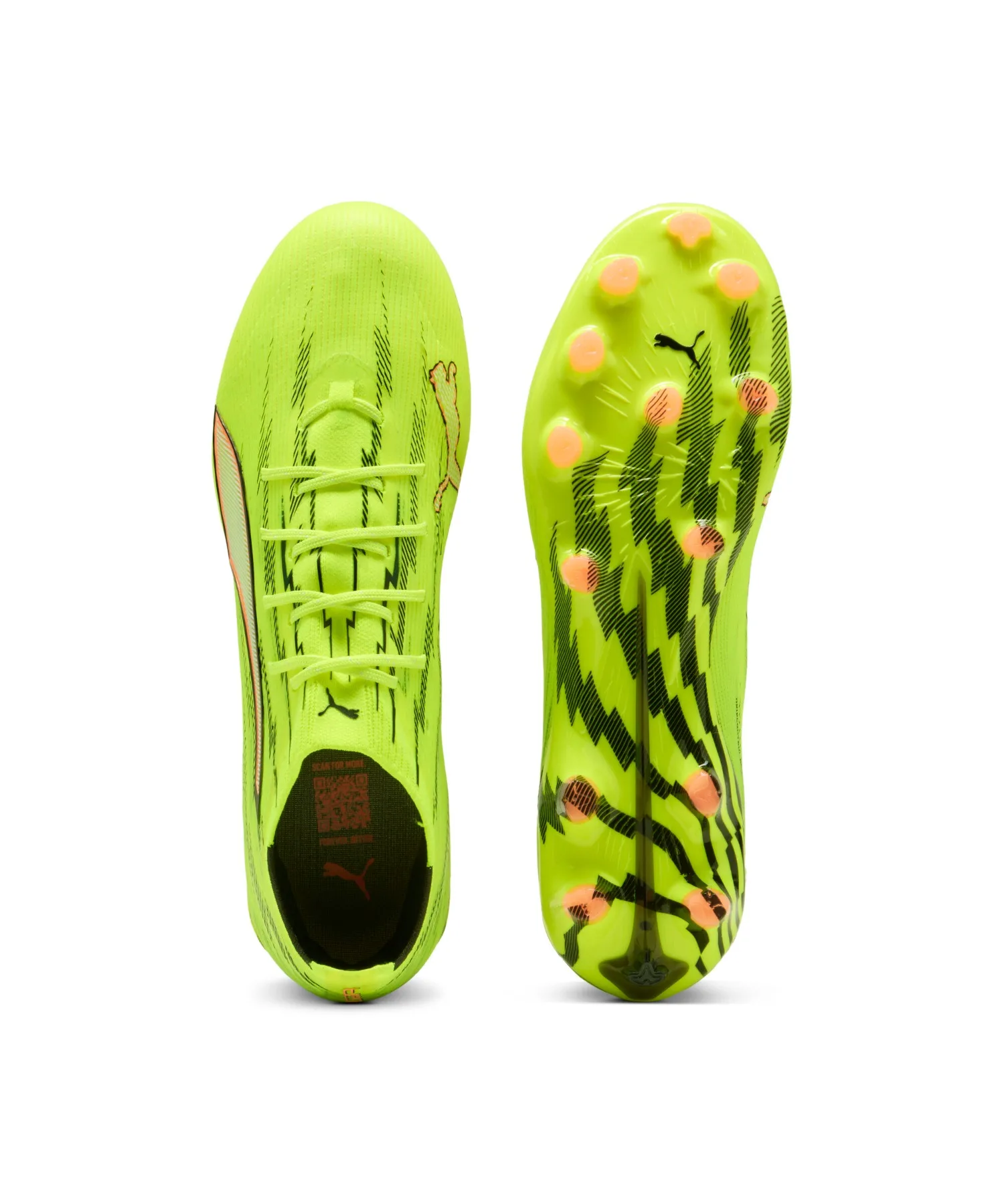 Мужские футбольные бутсы PUMA Ultra 6 HG/AG синие — фото 4