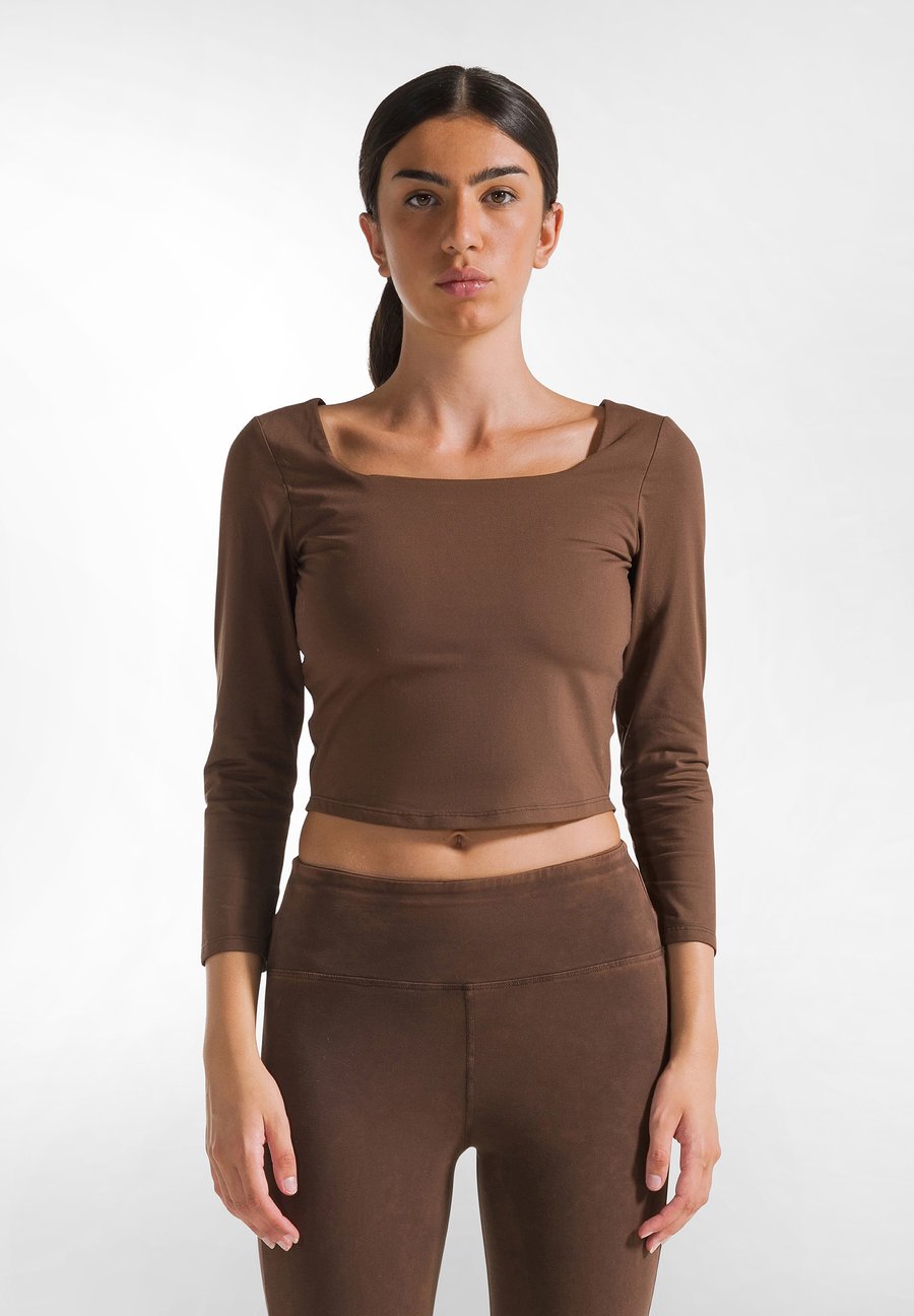 

Топ Deha Long sleeved top, Brown