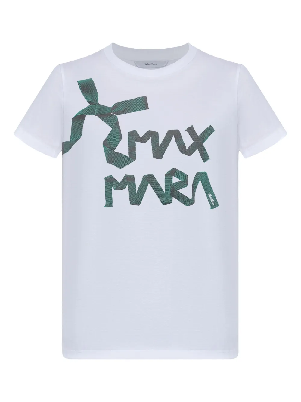 

Футболка Calcio с логотипом MAX MARA, белый