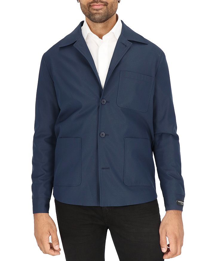

Техническая эластичная гибридная куртка Scotch & Soda, синий