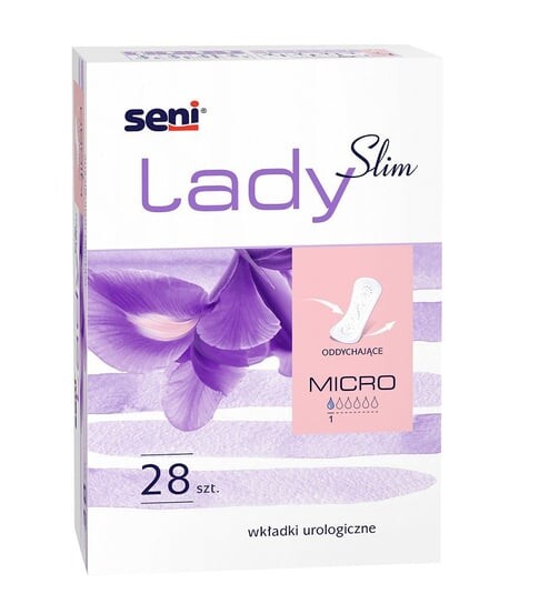 

Вставки урологические женские Seni Lady Slim Micro 28 шт.