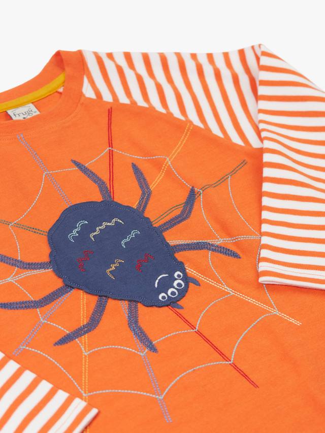 Детский лонгслив Alfie из хлопка Frugi, Salamanderstr/Spider — фото 2