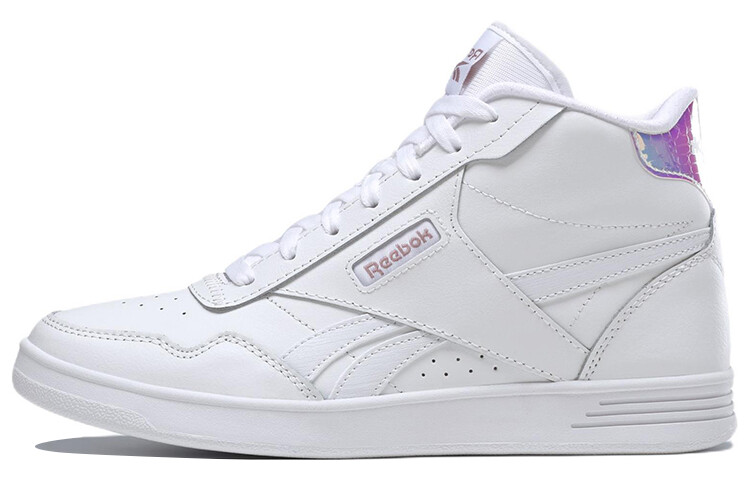 

Кроссовки Club High Top для скейтбординга женские, среднего размера, белые Reebok, Белый, Кроссовки Club High Top для скейтбординга женские, среднего размера, белые Reebok