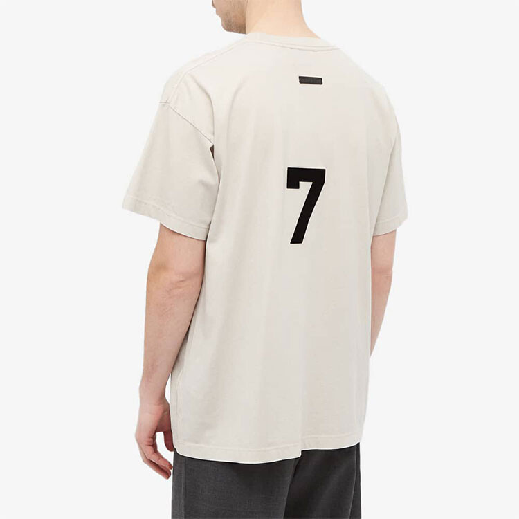 Футболка Seventh Season мужская винтажная песочного цвета Fear Of God, цвет Vintage sand color — фото 4
