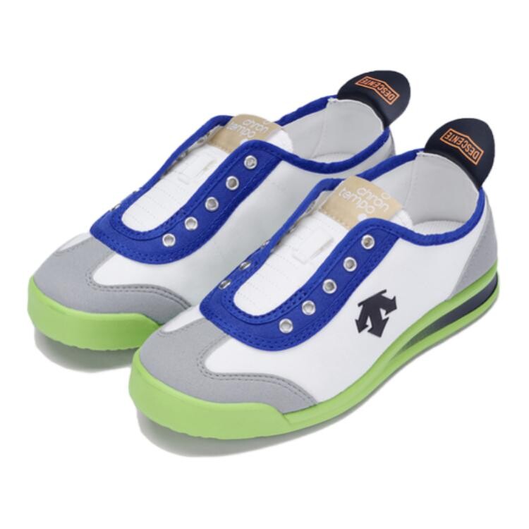 Кроссовки DESCENTE Chron Kids Lifestyle Shoes Kids Low-top White/gray, белый/серый — фото 3