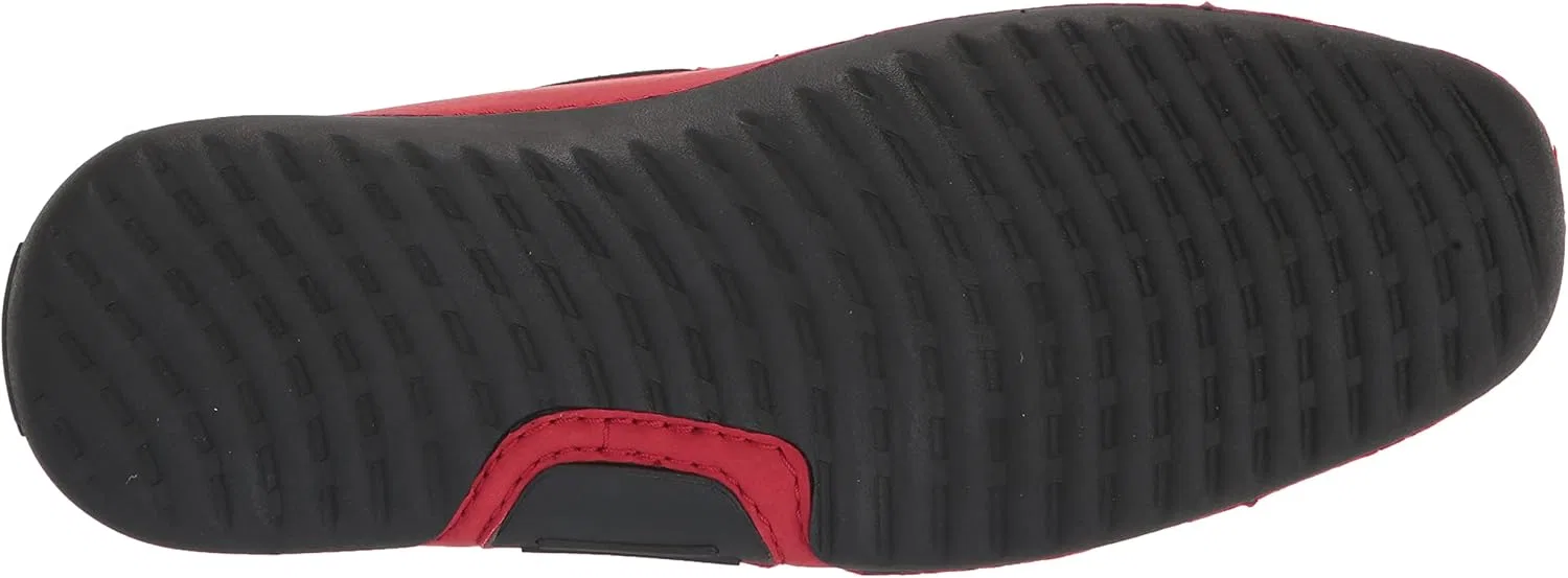 Мужские лоферы Stacy Adams Delray Moc Toe Slip On Drivers, Red Multi-Coloured — фото 4