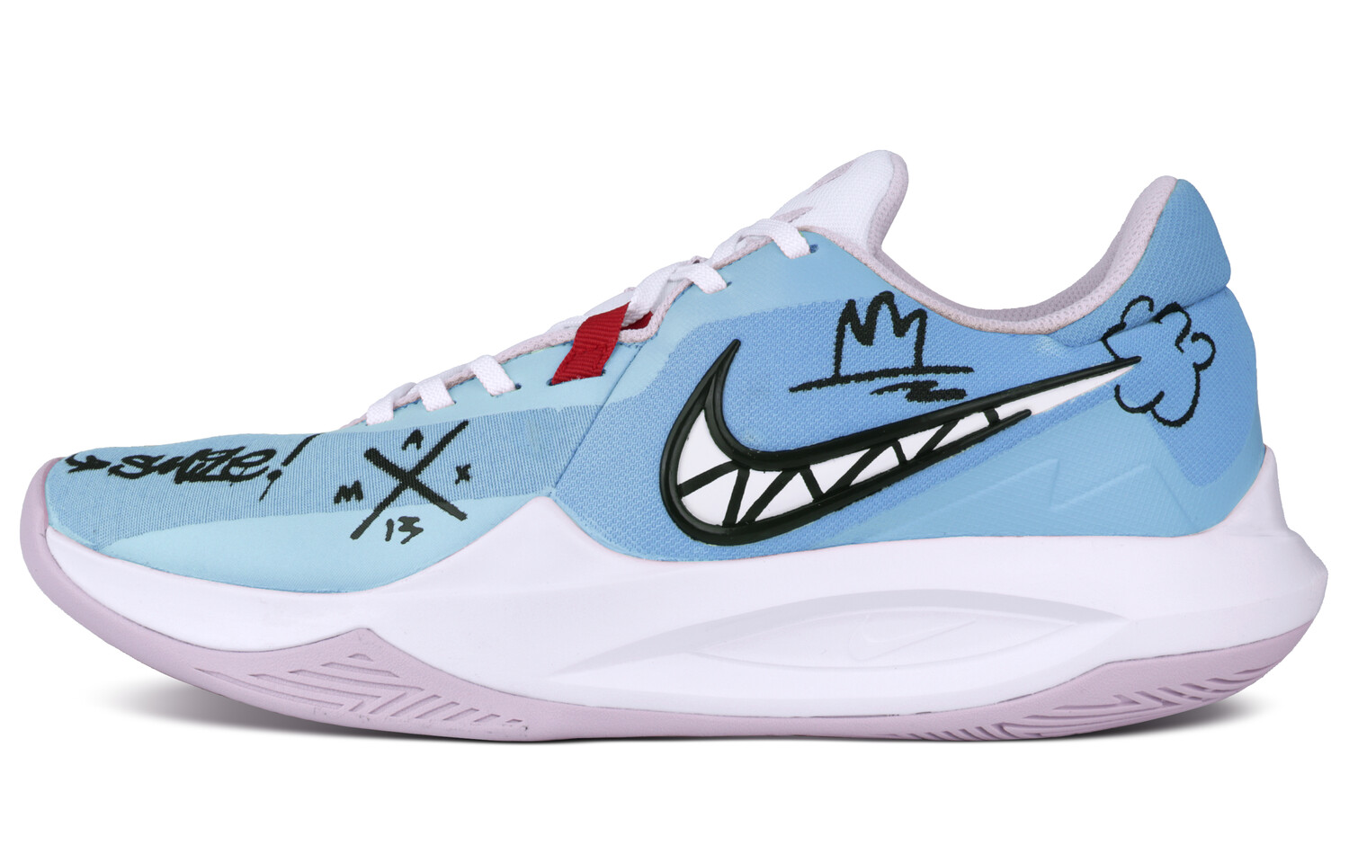 

Баскетбольные кроссовки Precision 6 унисекс с низким верхом черного цвета Nike