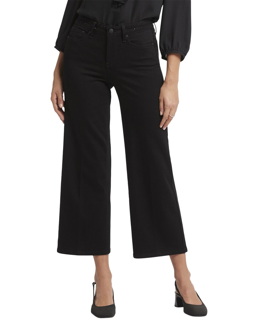 

NYDJ Teresa Black Rinse Широкие джинсы