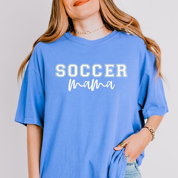 

Футболка Soccer mama garment dyed Simply Sage Market, Flo Blue, Зеленый, Футболка Soccer mama garment dyed Simply Sage Market, Flo Blue