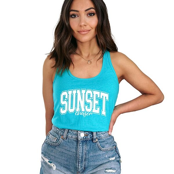 

Топ Varsity sunset chaser racerback Simply Sage Market