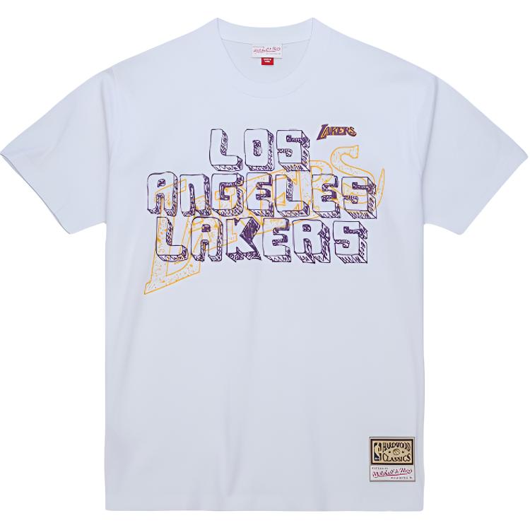 

Mitchell Ness Футболка Mitchell & Ness 100% Cotton Unisex белая, Белый, Mitchell Ness Футболка Mitchell & Ness 100% Cotton Unisex белая