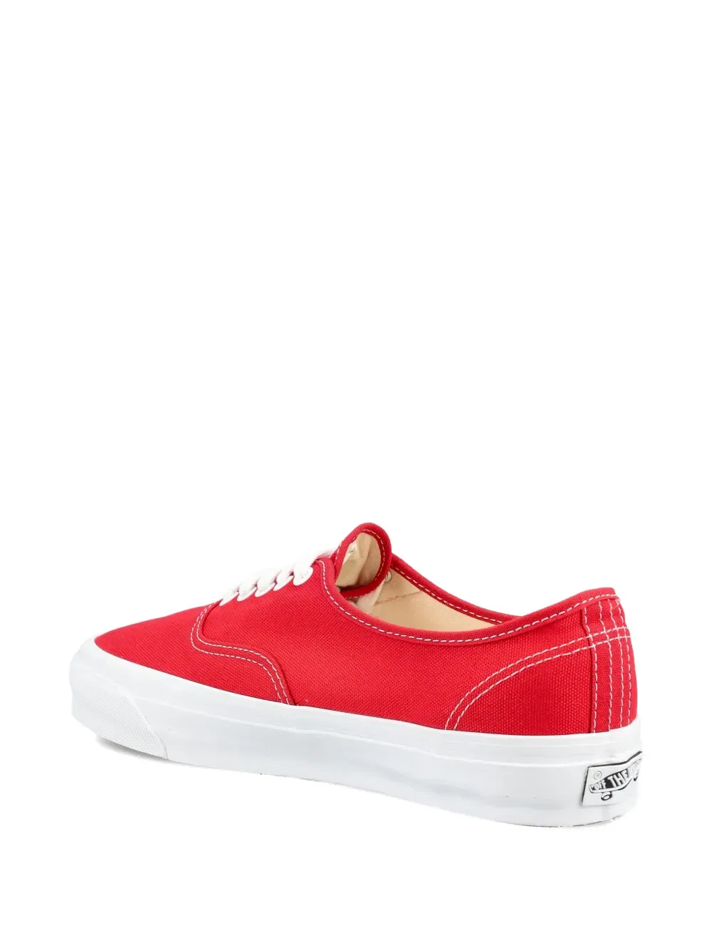 Кроссовки Skate из натурального хлопка Vans, красный — фото 3