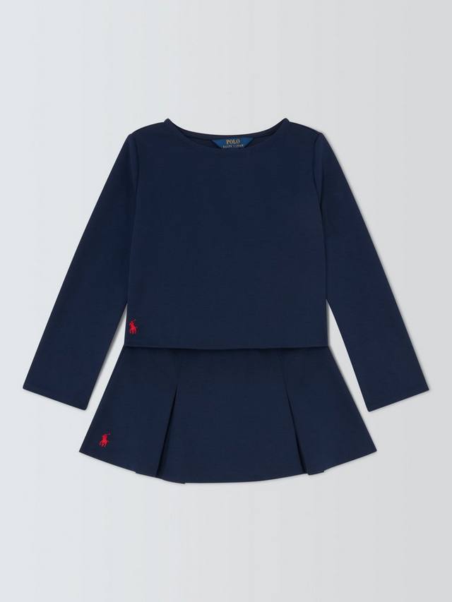 

Детский комплект топ и юбка Ralph Lauren, Refined Navy