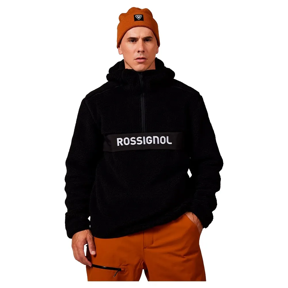 

Флис Rossignol Alltrack Anorak full zip, черный