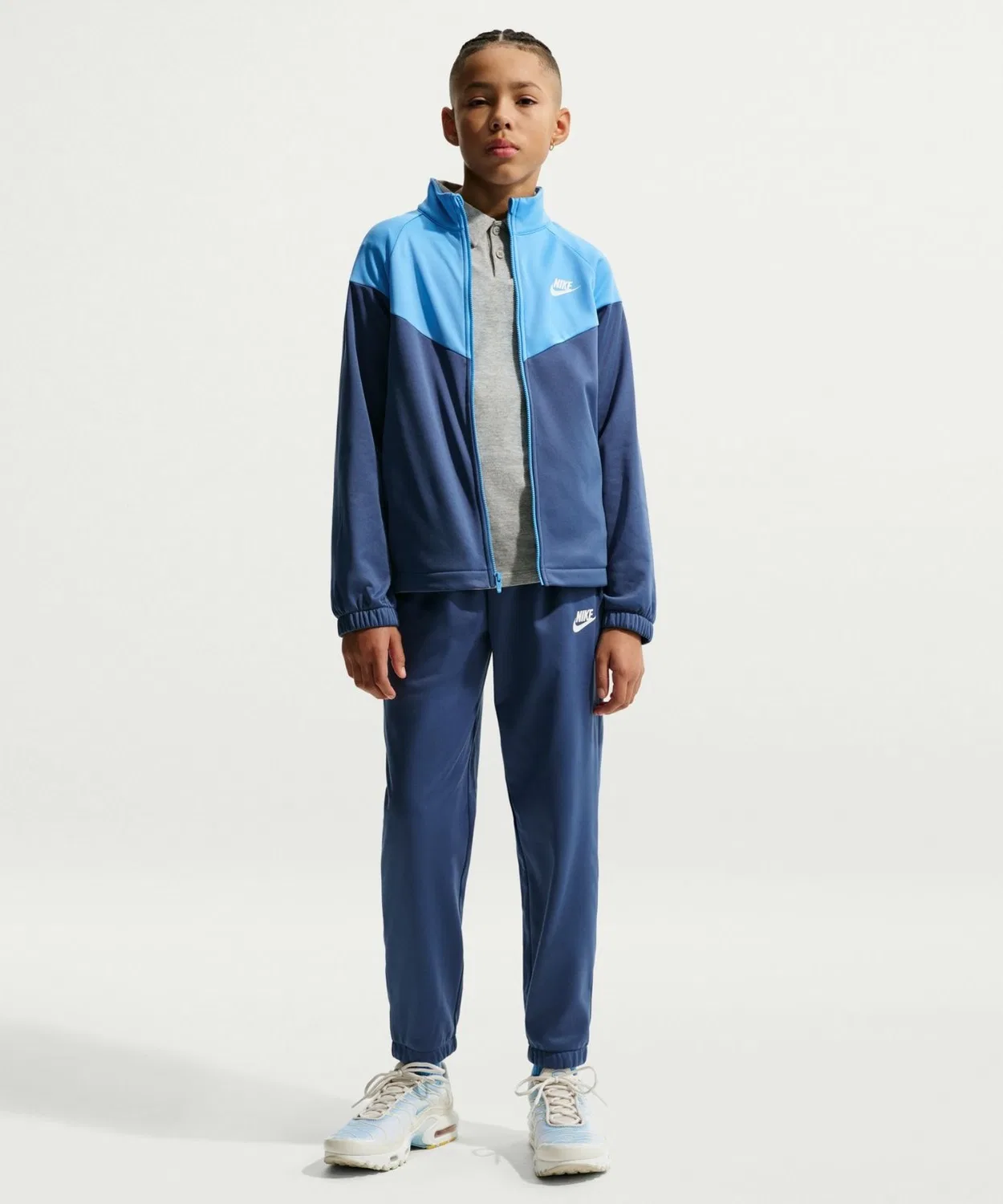 Детский спортивный костюм Nike Dri-FIT полиэстер синий