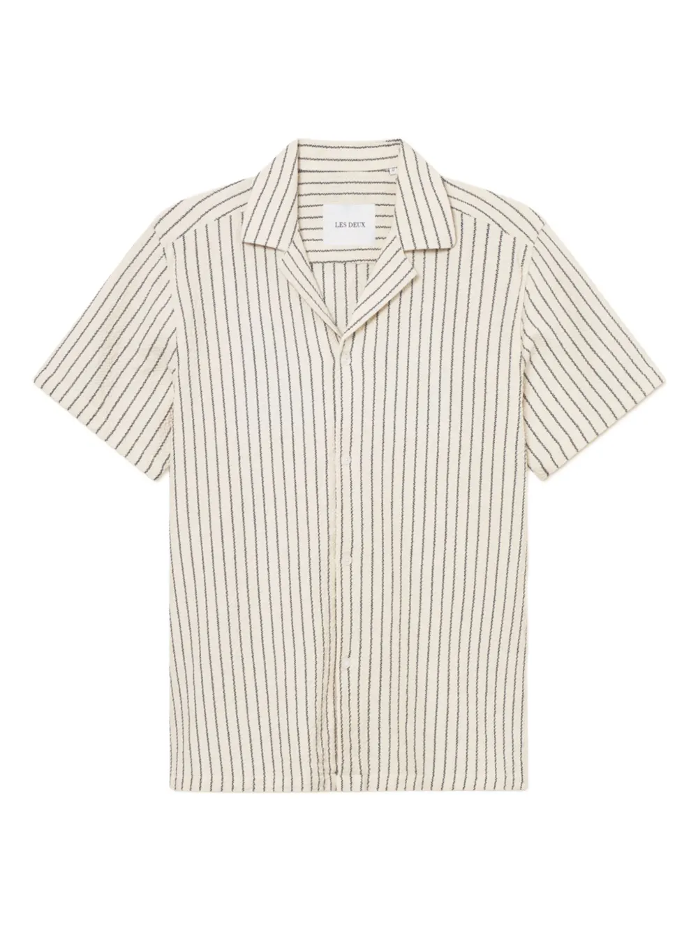 

Полосатая рубашка с короткими рукавами Les Deux, розовый