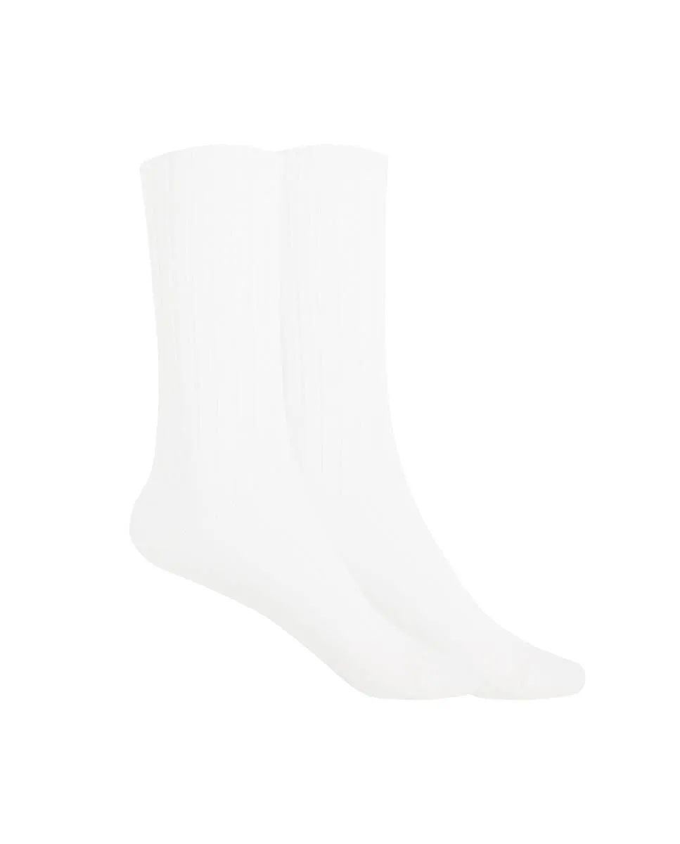 

Набор из 2 пар женских носков из бамбука с резинкой, не давящей на ногу Punto Blanco, пастельно-розовый