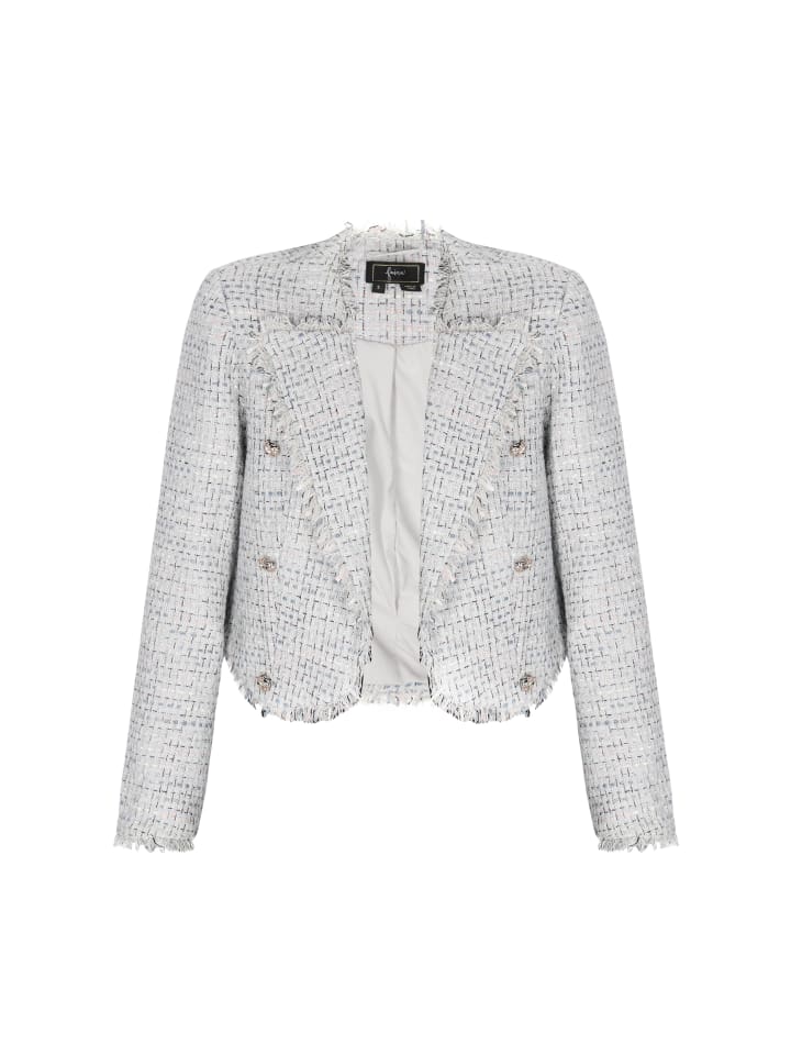 

Faina Женский пиджак светло-голубого цвета