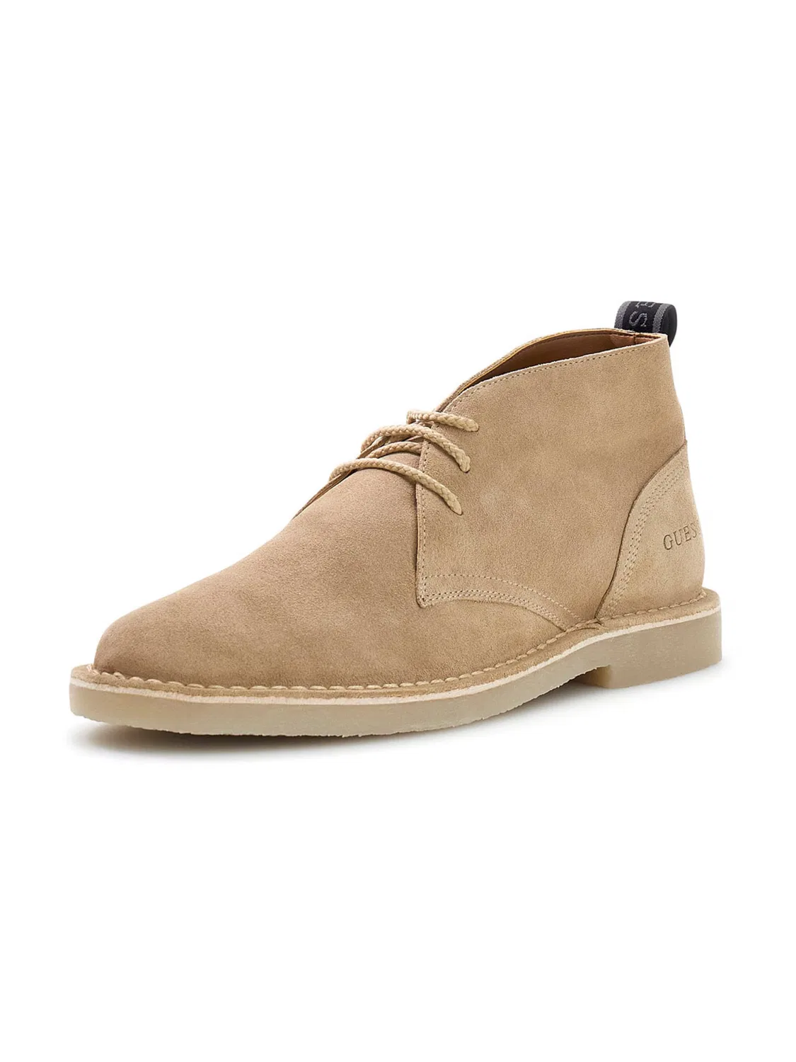 Невысокие ботинки на шнуровке 'LOREZ' Guess, Beige