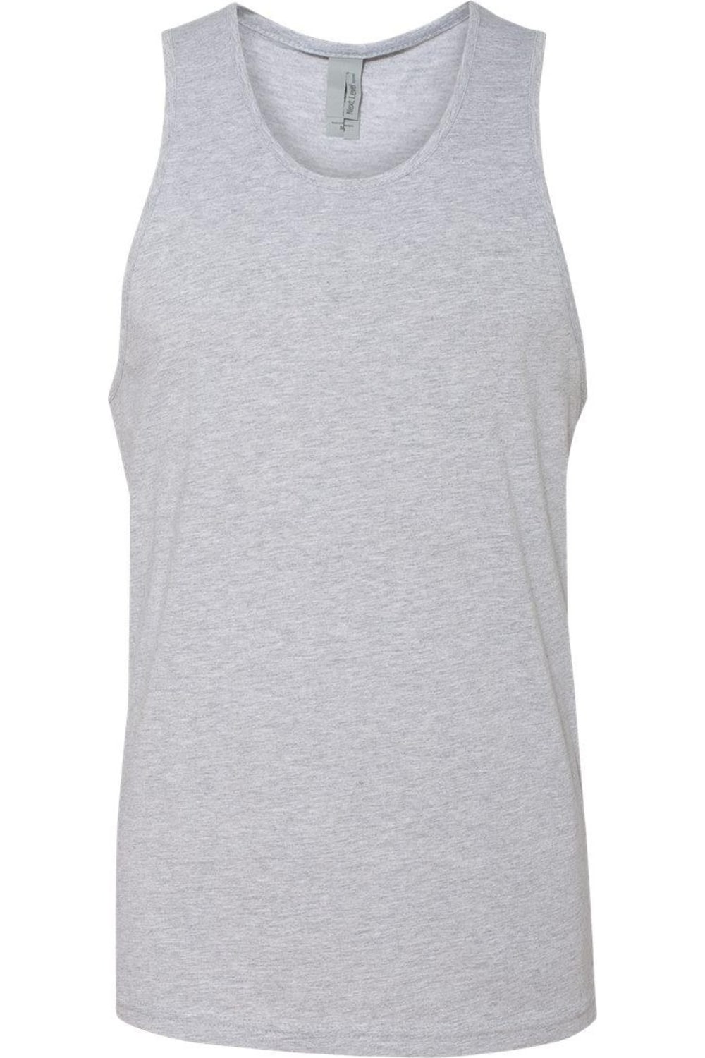 

Майка унисекс из хлопка Next Level Muscle, цвет heather grey