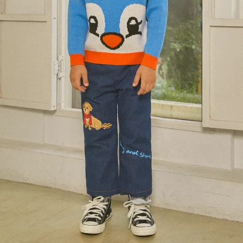 Детские флисовые джинсы Cory Kids