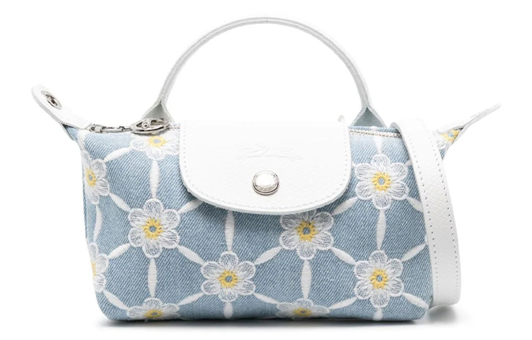 

LONGCHAMP Сумка мини коллекции Ле Плиаж, Sky Blue