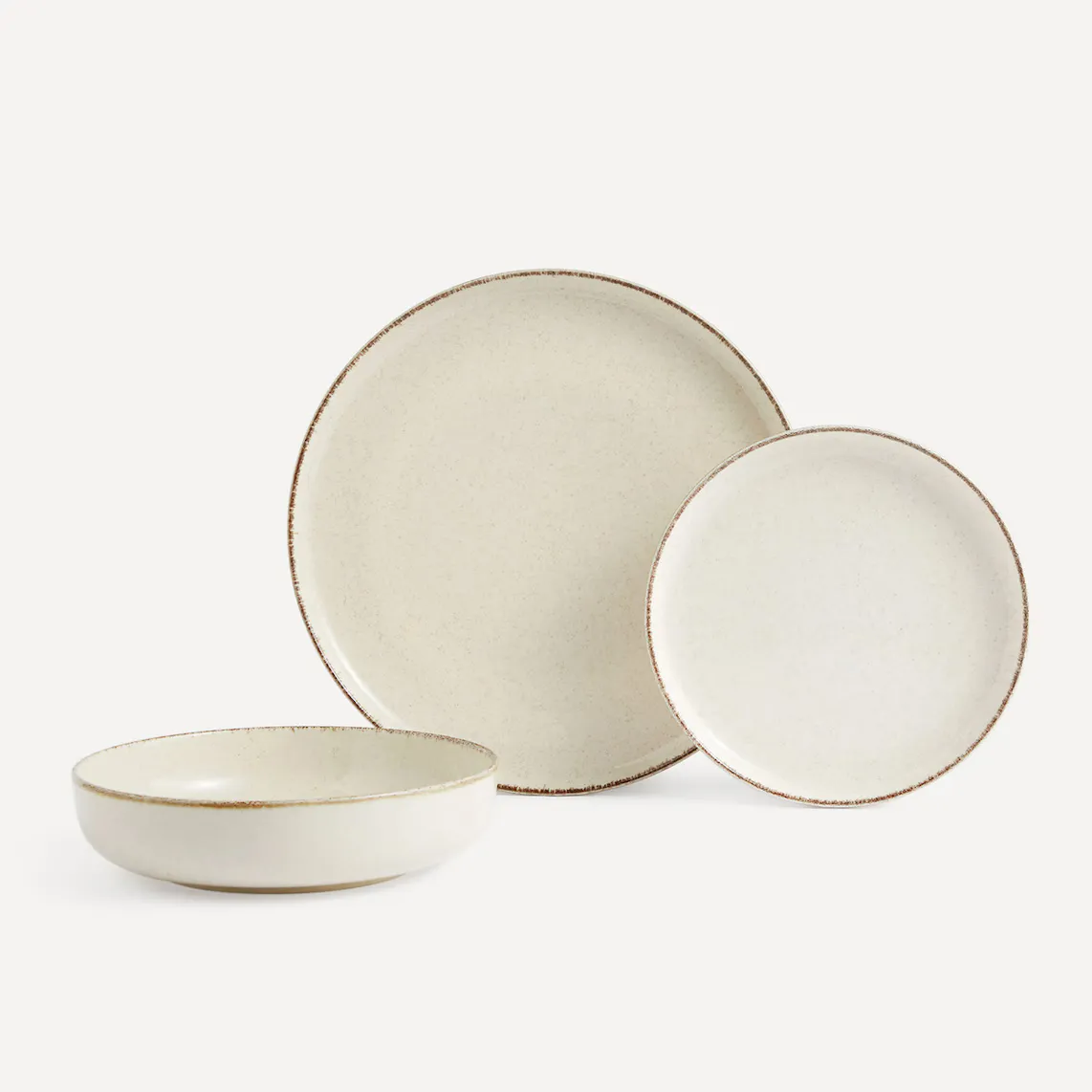 

Посуда 12 предметов Coimbra Beige El Corte Inglés, бежевый