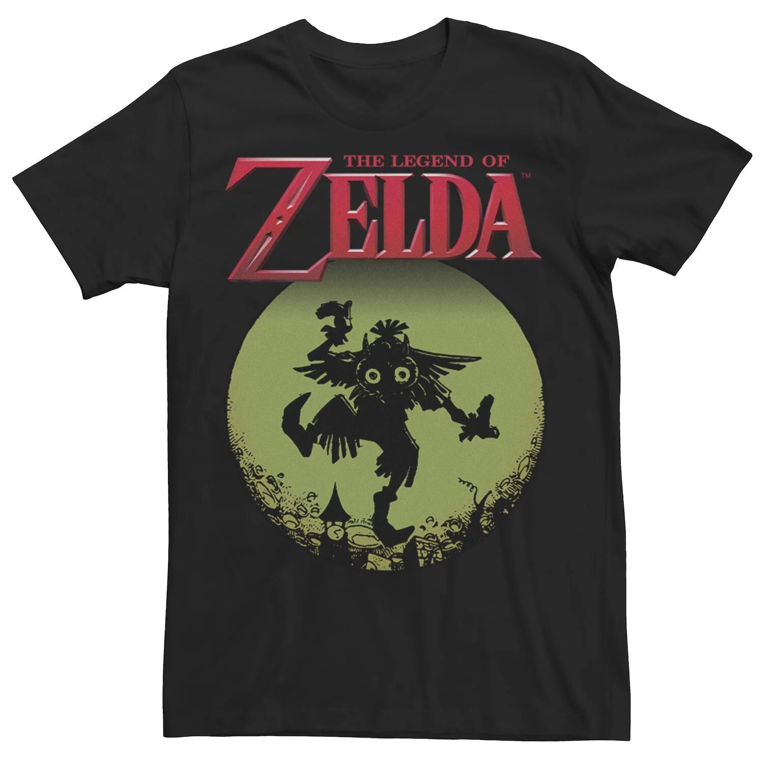 

Мужская детская футболка Nintendo The Legend Of Zelda с черепом Licensed Character