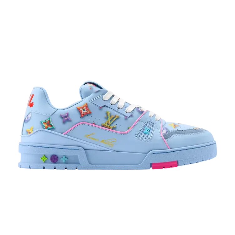 Кроссовки Louis Vuitton LV Trainer, синий