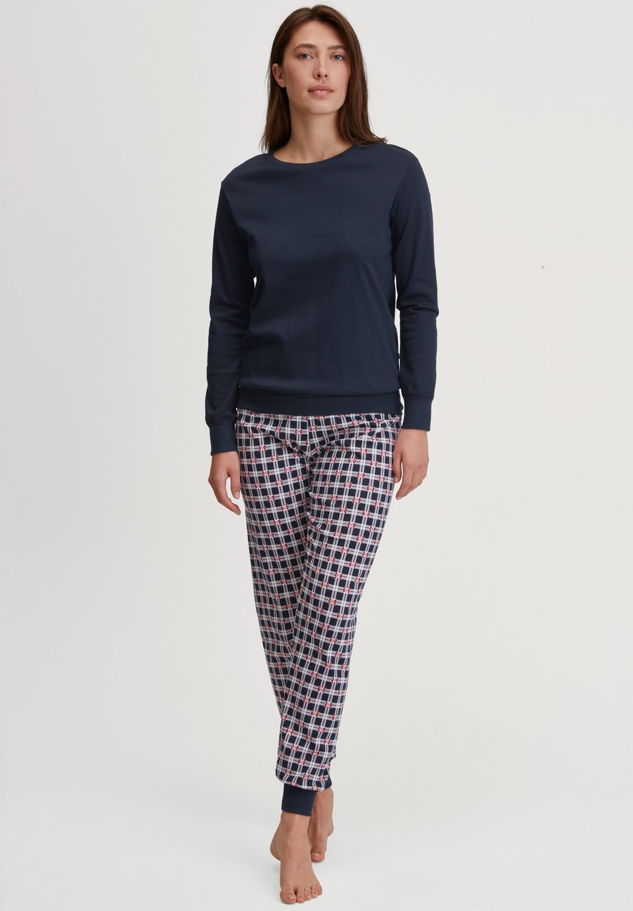 

Пижамный комплект Calida FAMILY FRIENDS BÜNDCHEN SET, Dark Sapphire/Dark Blue