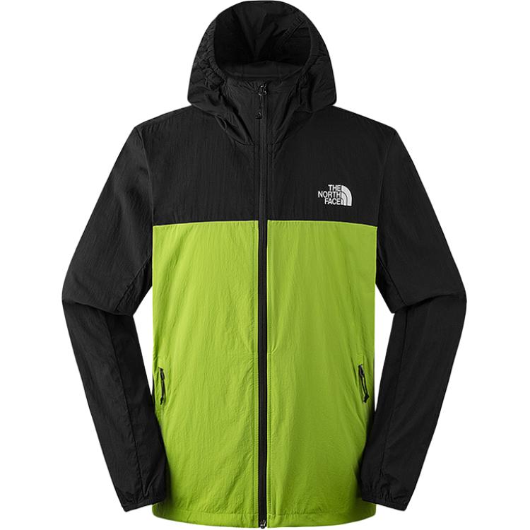 

THE NORTH FACE Куртка SUN CHASE мужская в цвете "Глубокое море" и мультиколор, Apple green splicing color