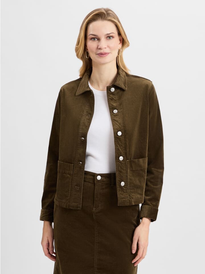 

Куртка Marie Lund Cordjacke, хаки