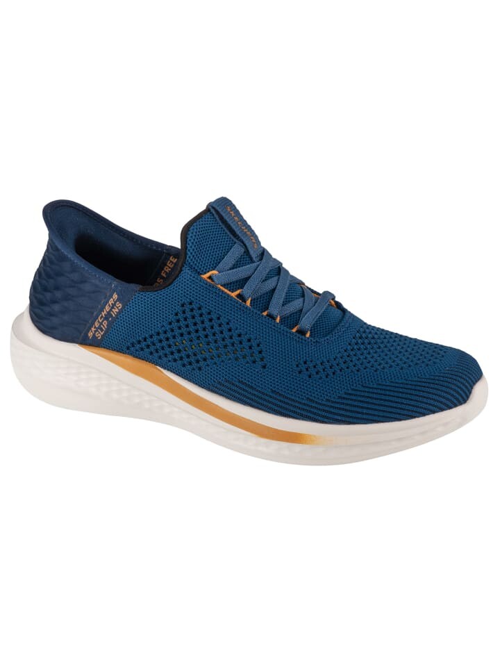 

Кроссовки на шнуровке Skechers, синий
