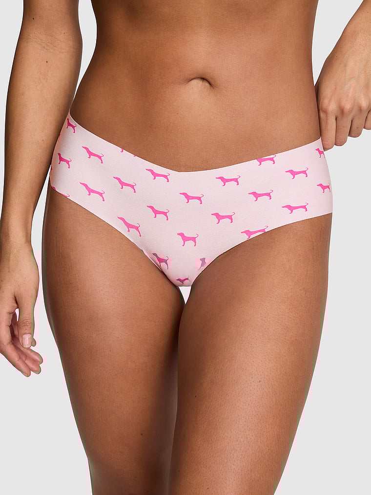 

Непоказные нахальные трусики Pink, smooth pink tulip dog print