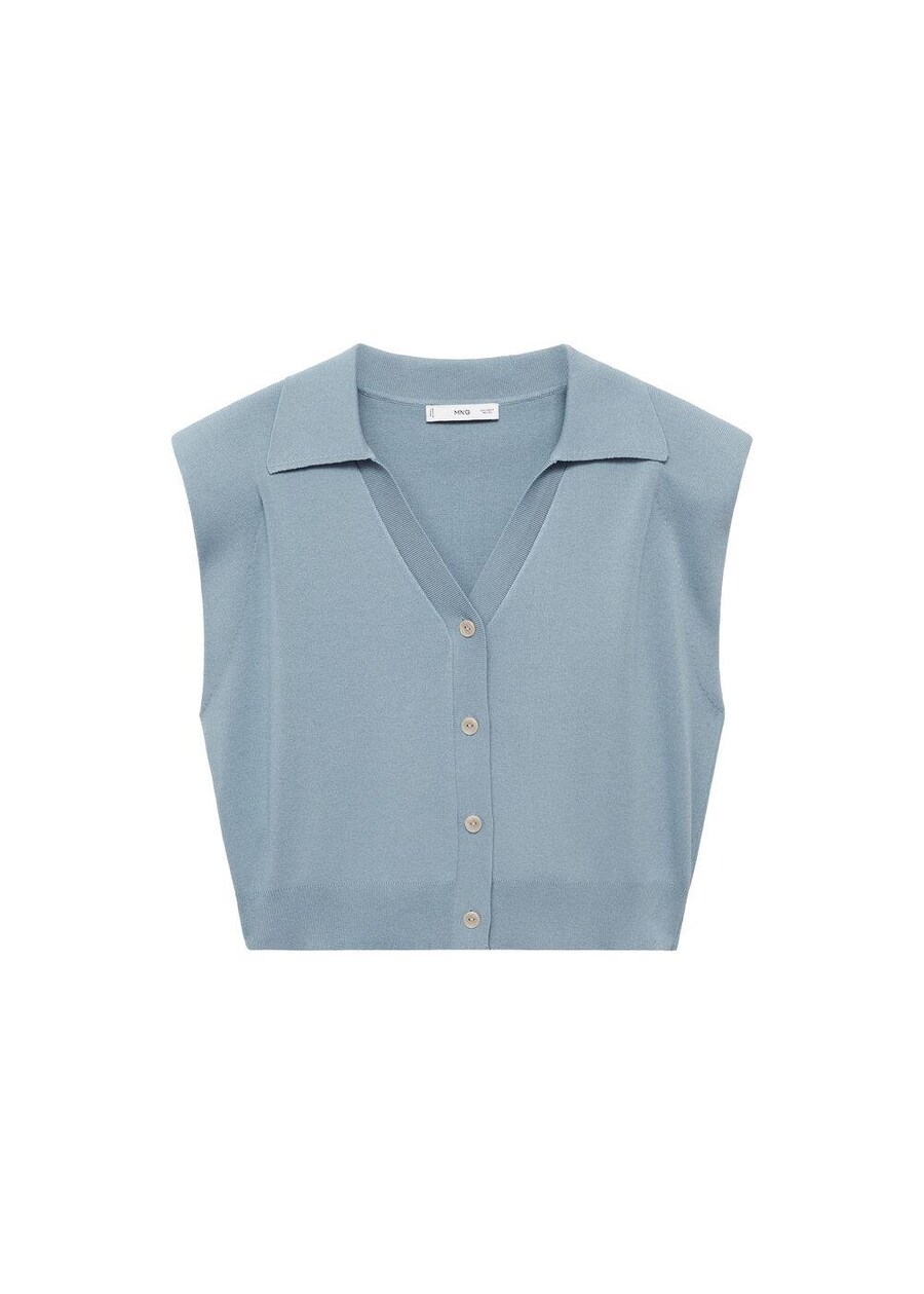 

Вязаный кардиган MANGO Susan-h, Blue