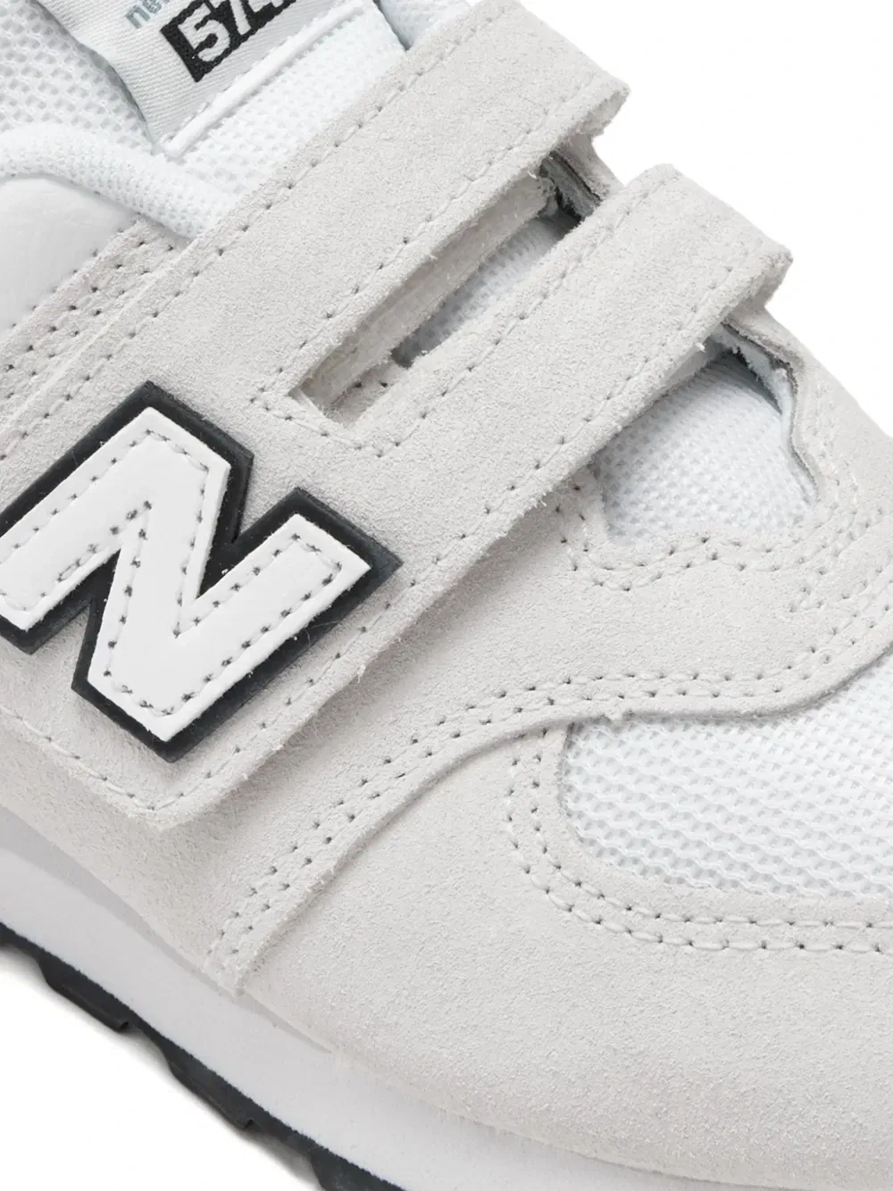 Кроссовки 574 New Balance Kids, белый — фото 4