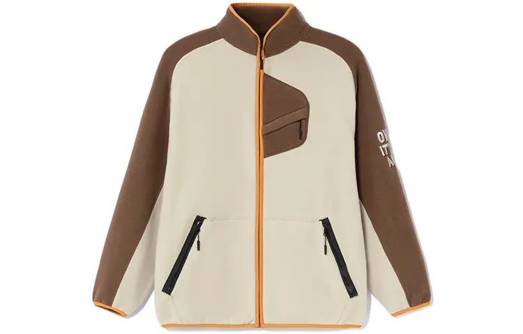 

Спортивная модная коллекция бархатная куртка унисекс серая Lining, серый