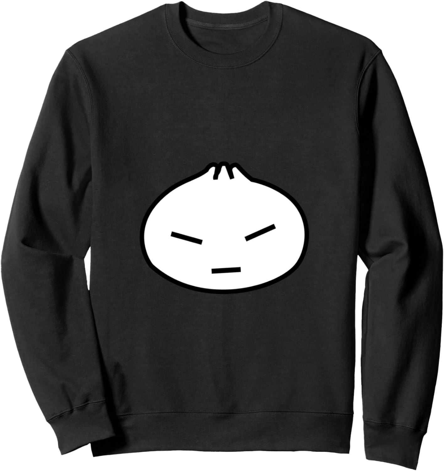 

Еда с пельменями, толстовка с пельменями Varietees, черный