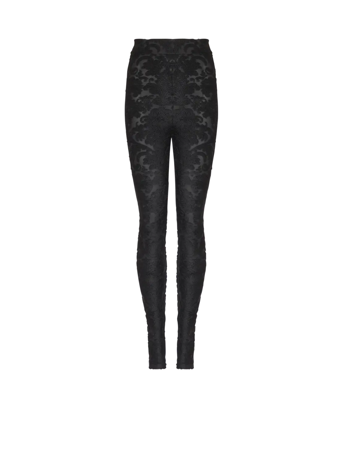 

Леггинсы с барочным узором Balmain, черный