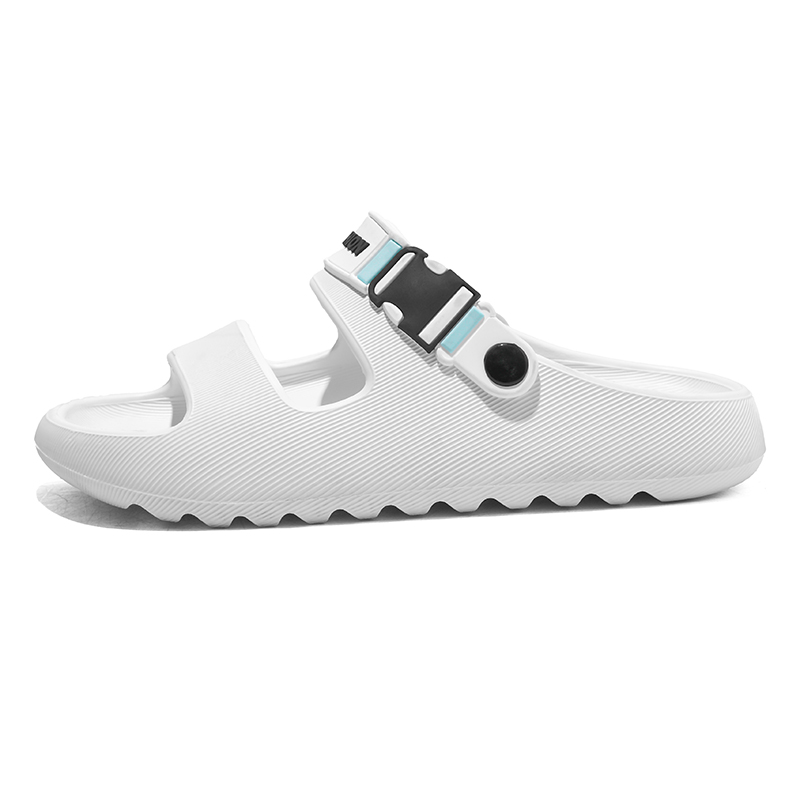 

Eminu Слайдеры мужские черно-бело-голубые, цвет White Blue