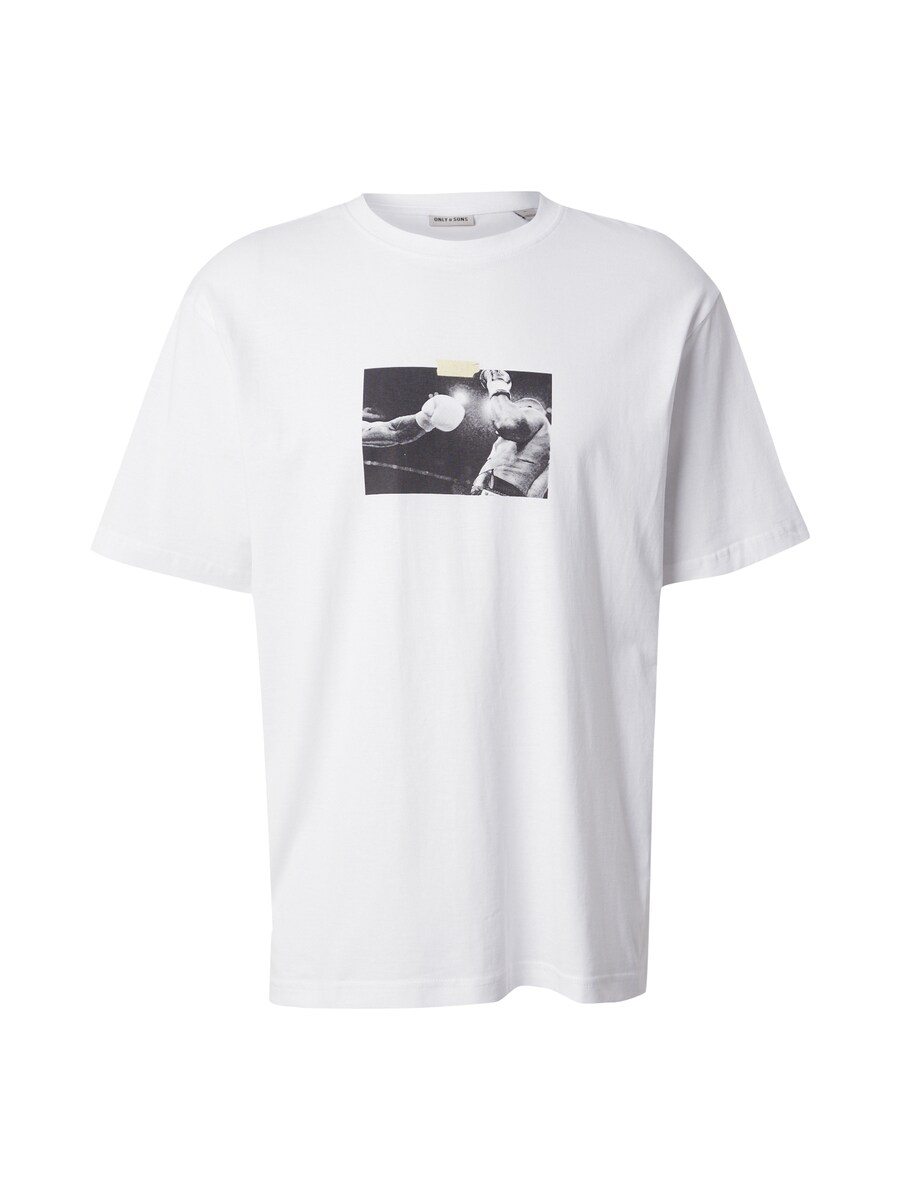 

Широкие брюки со складками спереди Only \u0026 Sons ONSPORTRA, White