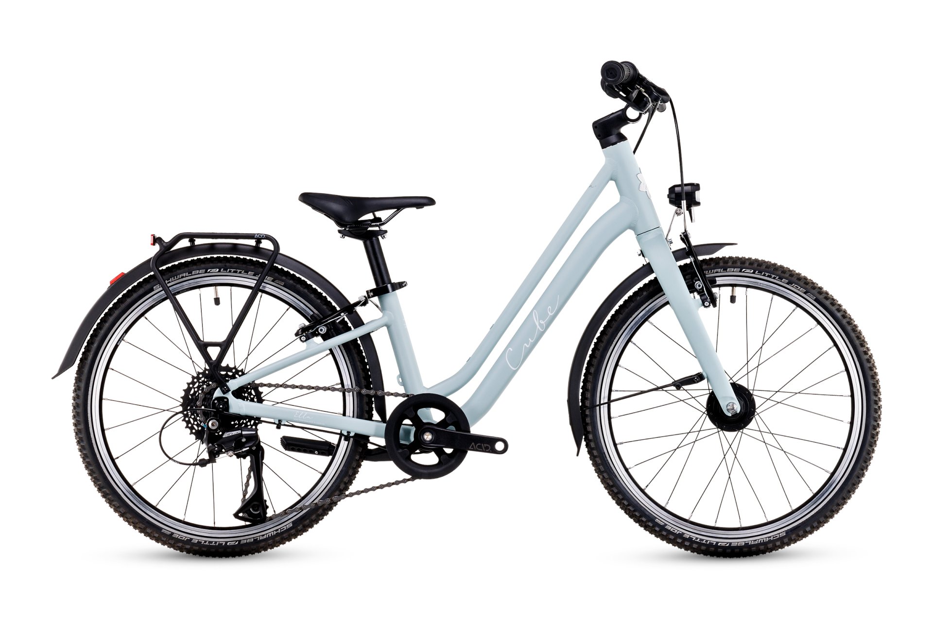 

Детский велосипед Cube Ella 200 - 20 дюймов - Tiefeinsteiger - 2025, цвет Grün|aloegreen´n´white, Белый, Детский велосипед Cube Ella 200 - 20 дюймов - Tiefeinsteiger - 2025, цвет Grün|aloegreen´n´white