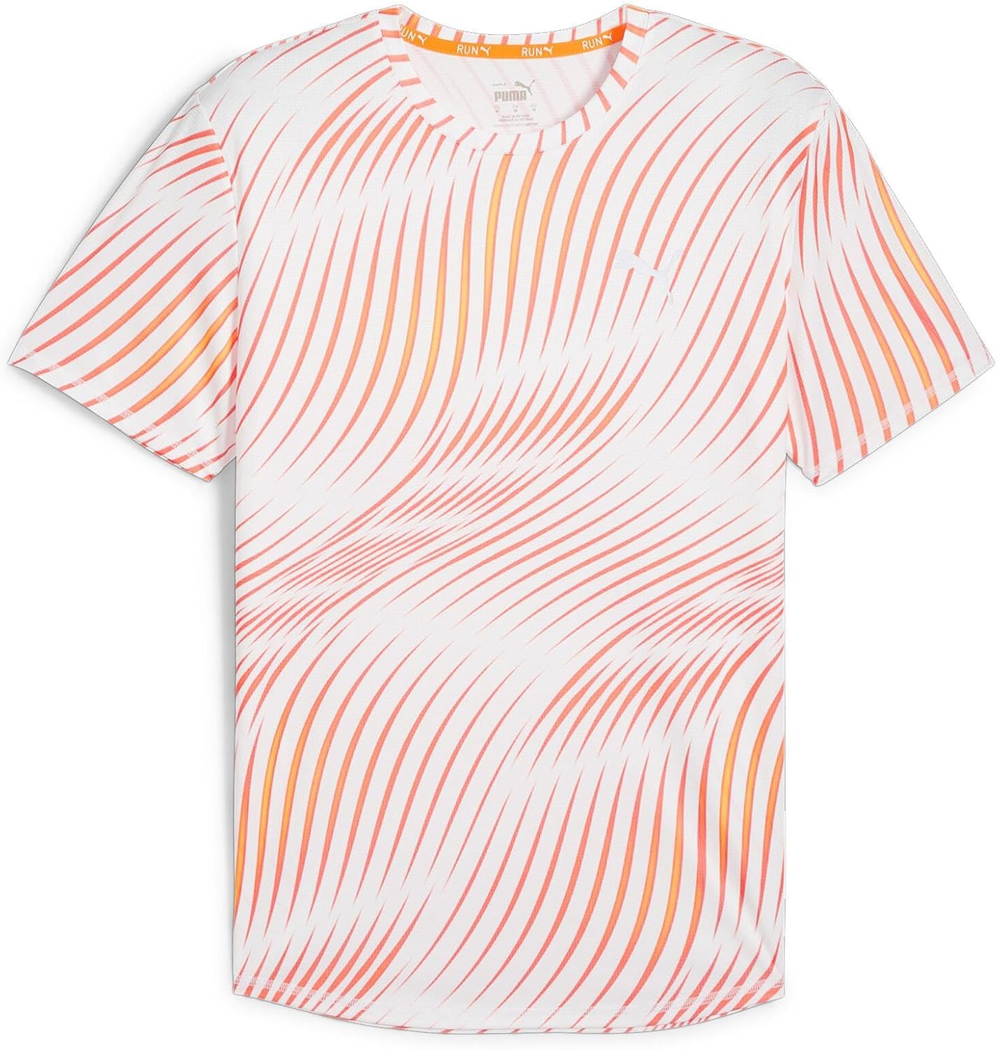 

Мужская спортивная футболка PUMA RUN FAVORITE AOP SS (524549), белый