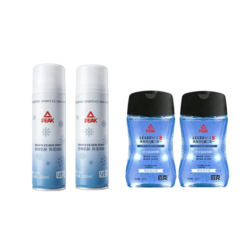 Набор для ухода за телом PEAK Ice Muscle Spray 200ml*2 + Sports Dechlorinating 230ml*2