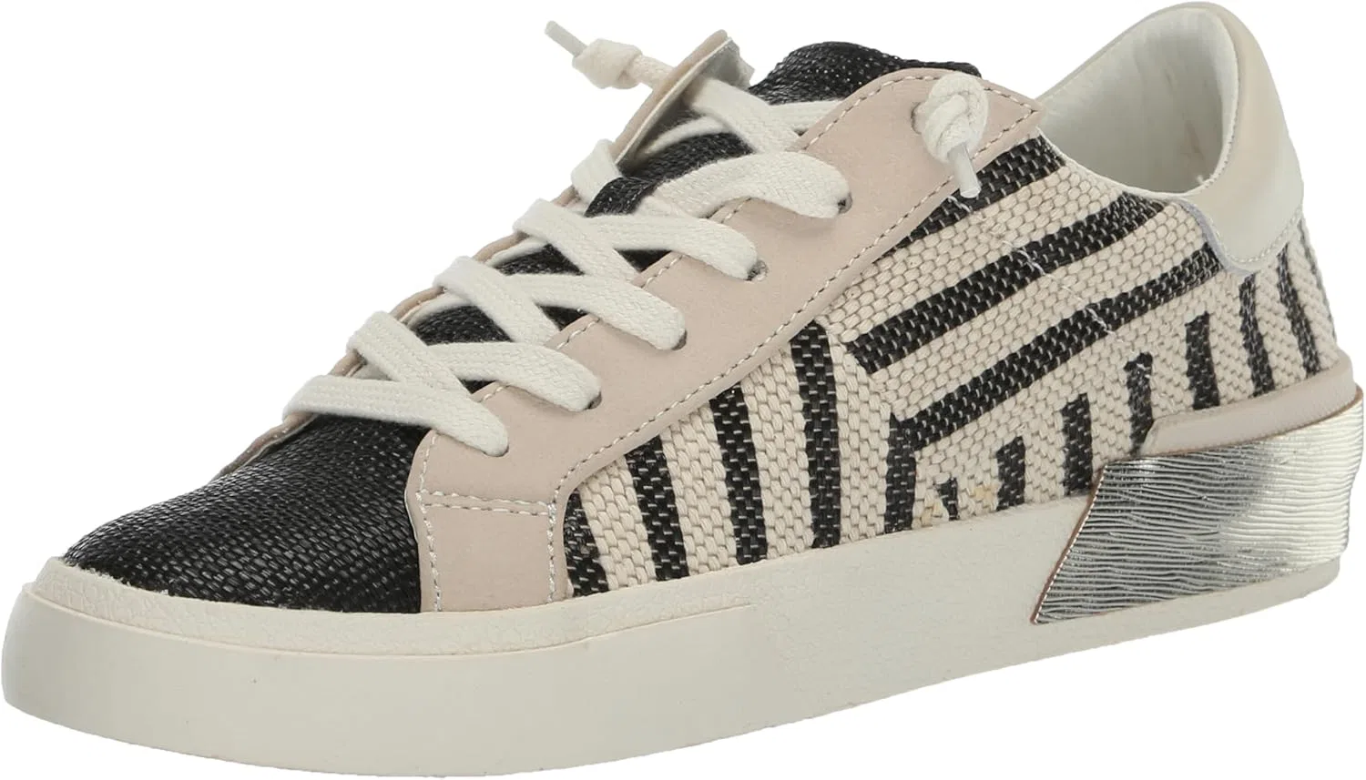 Женские кроссовки Dolce Vita Zina Patch, Raffia In Black Beige