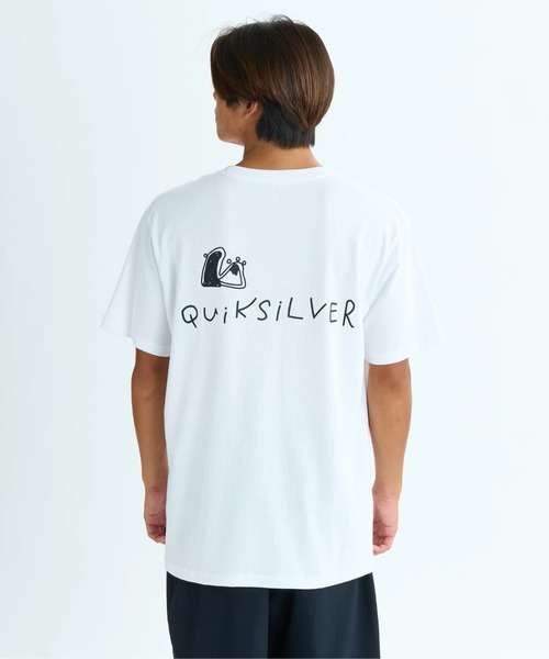 

Футболка с коротким рукавом, стандартного кроя, с принтом на спине Quiksilver